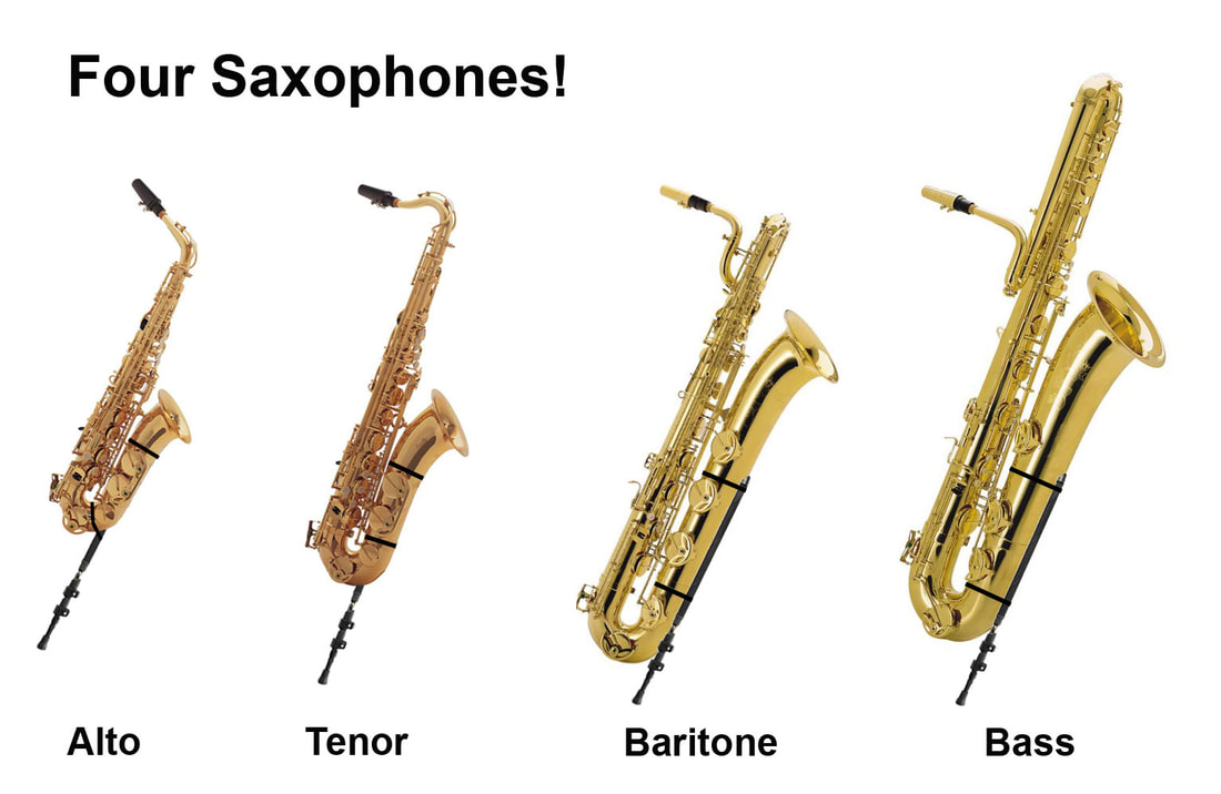 SaxSupport fits all Saxophones!