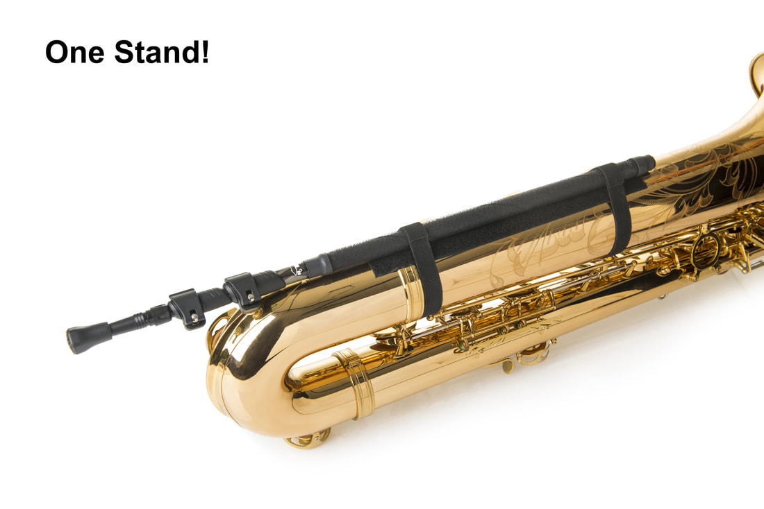 Support pour saxophone alto Support en métal Support pour saxophone Kit de  nettoyage pour saxophone Accessoires pour saxophones