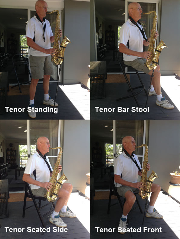 SaxSupport Tenor Sax Playing Positions